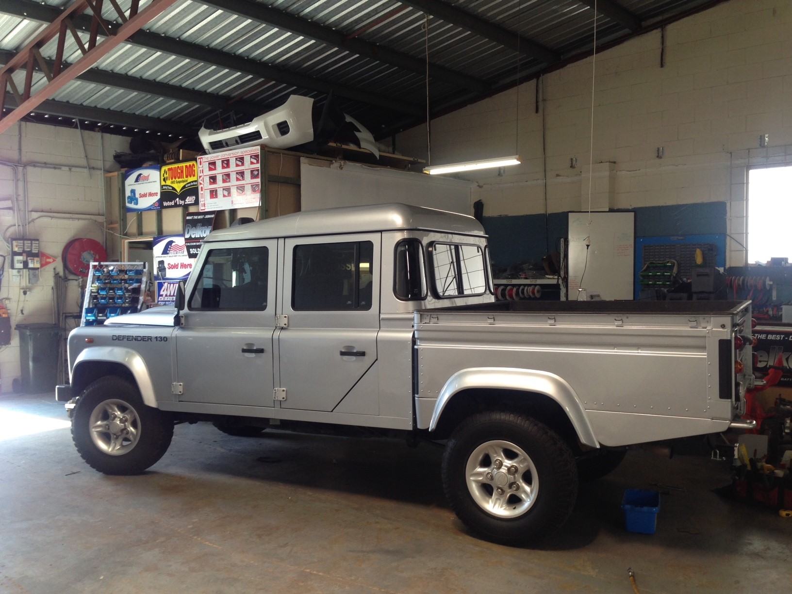 The Australian Bushman Land Rover Defender before the British Off Road treatment